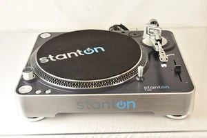 Stanton T50 DJ Turntable with 500 v3 Cartridge - Picture 1 of 11