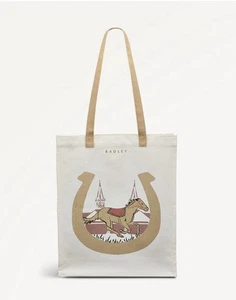 Bolso de Mano Radley London 2025 Kentucky Derby Medio Abierto Nuevo con Etiquetas - Imagen 1 de 9
