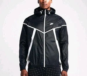 Vintage Rare Nike Tech Hyperfuse Hooded Windrunner L Jacket Lightweight Streetwear  - Bild 1 von 14