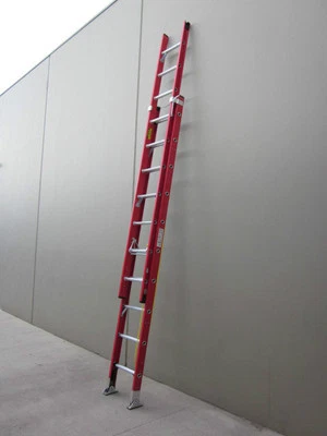 Fibreglass Extension Step Ladder 3.8M / 6.5M  120KG New in blue . - image 1 of 4