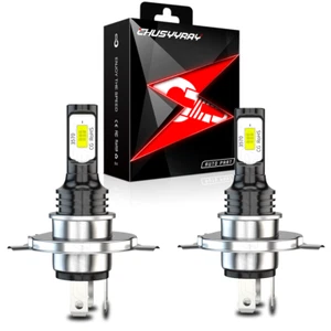 6000K For Kawasaki VN1500P Vulcan 1500 Mean Streak 2002-2003 LED Headlight Bulbs - Picture 1 of 10