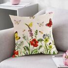 Square Throw Pillowcover Pastoral Style Cushion Cover  Sofa/Bed