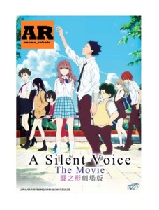 English dubbed of A Silent Voice - Anime DVD English subtitle Region 0 - Imagen 1 de 6