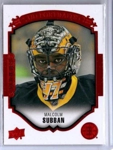 2015-16 UPPER DECK SERIE 1 UD RETRATOS ROJO MALCOLM SUBBAN P-55 TOYS R EE. UU. EXCLU - Imagen 1 de 1