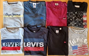 Bekleidungspaket Herren t-shirt Adidas LEVI`S Pepe Jeans Hilfiger XL second Hand - Bild 1 von 12