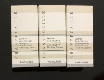 Lote de 3 CHANTECAILLE Esencia de Acabado Anti Contaminación Viaje .14oz/4ml Cada una Nueva en Caja Foto 1 de 2