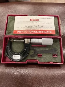 Starrett No. 436 P -1 Micrometer 0-1 Inch - Picture 1 of 7