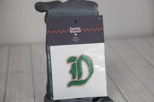 Rowing Blazers x Target Letter D Patch Brand New Limited Edition Green Pink - Picture 1 of 4