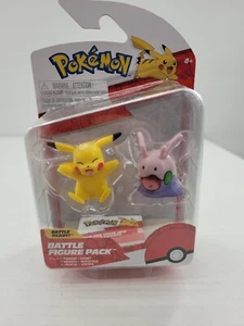 Pokemon Battle Figure  Pikachu & Goomy Nintendo Jazwares New - Picture 1 of 2