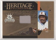 2005 Donruss Diamond Kings Heritage Collection Jerseys /100 Eddie Murray HOF