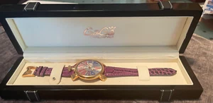 GaGa MILANO Modell 5081.1 in Gold: Luxuriöse 48mm Uhr mit Leder/Metall B - Bild 1 von 14