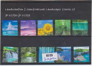 Briefmarken Japan MiNr.11790_99 gest.Natural Landscapes (Series 3) 7_25 - Bild 1 von 1