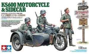 KS600 Moto e Sidecar Zündapp 1/35 - TAMIYA 35384 - Foto 1 di 1