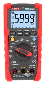 UNI-T UT191E PRO Multimeter Strommessgerät AC DC 20A 600V IP65 TRMS LoZ LPF - Bild 1 von 8