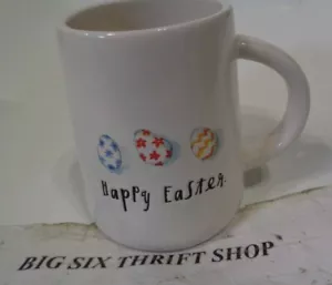 Taza de café Rae Dunn de Magenta FELIZ PASCUA COLORIDA COLECCIÓN ARTESANAL - Imagen 1 de 4