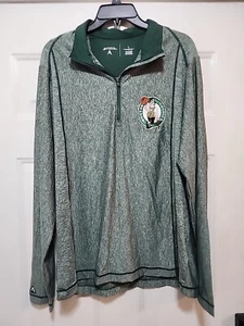 Men's Large Antigua 1/4 Zip Boston Celtics Pullover. Embroidered Team Logo. - Picture 1 of 6