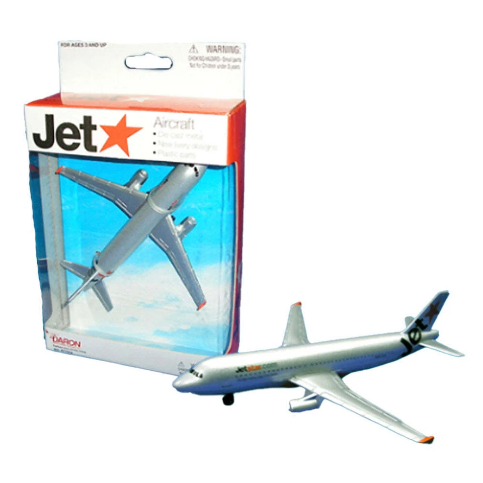 Realtoy New Highly Detailed Jetstar A320 Single Plane Aircraft Model 14x12cm - Image 1 of 1