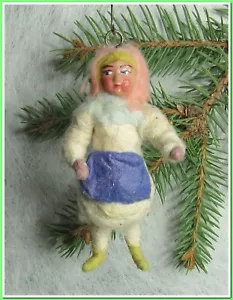 Ancienne décoration de noël pour sapin,la Poupée,Allemagne #61224 - Imagen 1 de 9
