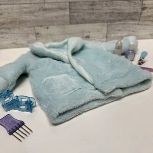 American Girl Doll Spa Robe Nails Hair Water Lot Accessories Parts Replacements - Picture 1 of 16