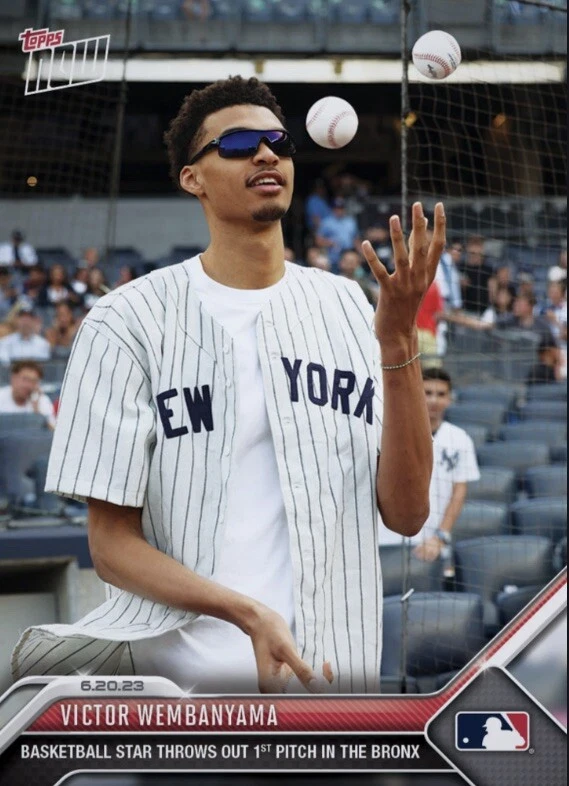 2023 Topps NOW Basketball Star 6.20.23 VICTOR WEMBANYAMA #472 Digital - Image 1 of 1