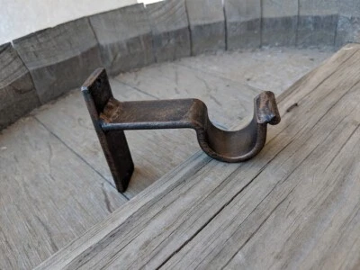 Drapery Rod handmade Brackets for 1'' Rods & 1-1/2'' Rods Curtain Rod Heavy Duty - Image 1 of 4