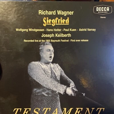 RICHARD WAGNER'S 'SIEGFRIED' NEAR MINT 5xLP BOX SET (DECCA / TESTAMENT 2006) - Image 1 of 4