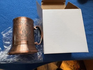Harry Potter ACCIO Magic Delivered Wizard Dragon Draught Stein Tankard Tin Mug - Picture 1 of 2