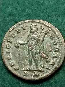AE Follis MAXIMIANUS, late 1st reign GENIO POPVLI ROMANI Cyzicus 28mm, 9.8 gr - Picture 1 of 2