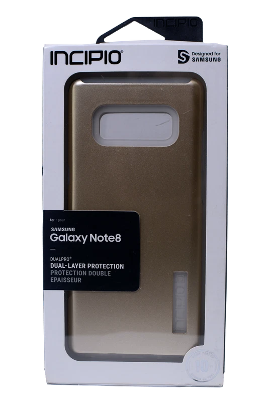 Incipio DualPro Dual-Layer Protective Case for Samsung Galaxy Note8 - Champagne