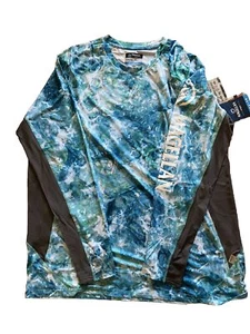 Magellan Outdoor Pro Mens Fishing Long Sleeve Angler Mossy Oak Shirt X-Large NWT - Picture 1 of 15