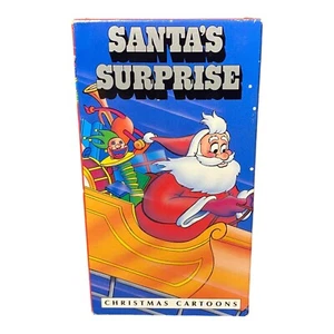 Christmas Favorites Santa's Surprise VHS Tape Animated Cartoon 1992 - Picture 1 of 4