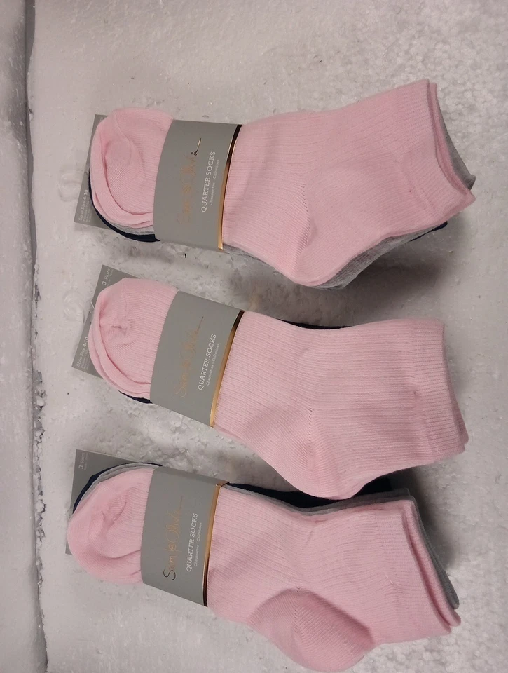 3 paquetes de calcetines Sam&Olivia cuarto total si calcetines 9 pares Foto 1 de 4