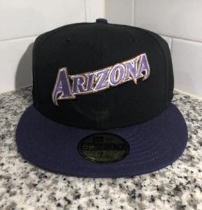 New Era HAT CLUB Arizona Diamondbacks 2001 World Series 59FIFTY Fitted Hat 7 1/4 - Picture 1 of 5