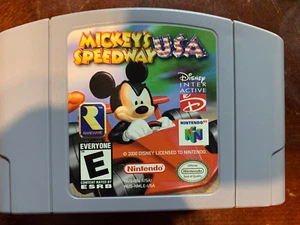 Mickey's Speedway USA (Nintendo 64 N64, 2000) Original Cartridge getestet/funktioniert - Bild 1 von 2