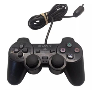 Sony PlayStation 2 PS2 DualShock Analog Controller - Black *Very Good Condition* - Picture 1 of 1