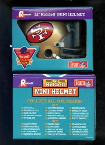 San Francisco 49ers Riddell MINI Football Helmet Authentic Lil' Official - Picture 1 of 1