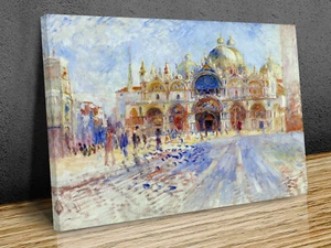 Pierre-Auguste Renoir San Marco mounted canvas print ready to hang - Picture 1 of 7