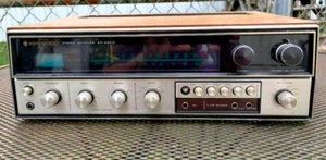 For Parts Or Repair A Vintage Kenwood KR-5200 Stereo Receiver With Wrong Front - Picture 1 of 5