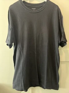 Stafford Performance Cotton Tee Men’s Short Sleeve XL Black - Picture 1 of 3