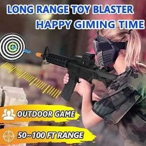 Gel Ball Blaster Gun with FPS 230+ & Holographic Sight for Outdoor Games Age 14+ - Picture 1 of 7