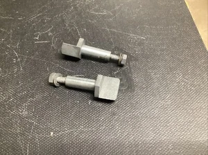1976 166 Bultaco Alpina 350 Lower Triple Clamp Steering Stop Bolts - Picture 1 of 3