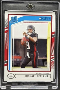 Tarjeta de inversión de novato Michael Penix JR RARA DE NOVATO CON CLASIFICACIÓN RC SSP FALCONS COMO NUEVA - Imagen 1 de 2
