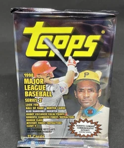 1998 Topps Series 2 Sealed Pack Baseball 284-504 mint from pack - Picture 1 of 1