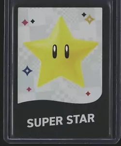 Nintendo Super Mario Bros. Super Star Holo Foil Card - Picture 1 of 2