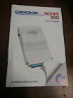 Commodore Modem 300 with User's Manual in excellent cosmetic Condition