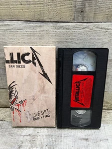 Metallica VHS VIDEO Live Shit Binge & Purge: San Diego (tape 2) 1992 - Picture 1 of 6