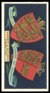 Lambert & Butler - 'Arms of Kings & Queens of England' (1906) - Henry II - Picture 1 of 2