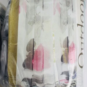 Tende a pannello con occhielli in voile 54x84" lotto di 2 pergole arredo soggiorno esterno patio - Foto 1 di 5