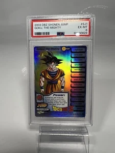 2003 SCORE DRAGON BALL Z SHONEN JUMP #SJ1 GOKU, THE MIGHTY PSA 6 - Picture 1 of 2