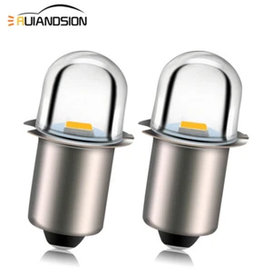 DC3V/4,5V/6V/18V P13,5S 2835 LED Taschenlampe Taschenlampe Birne Globe weiß/warmweiß - Bild 1 von 9